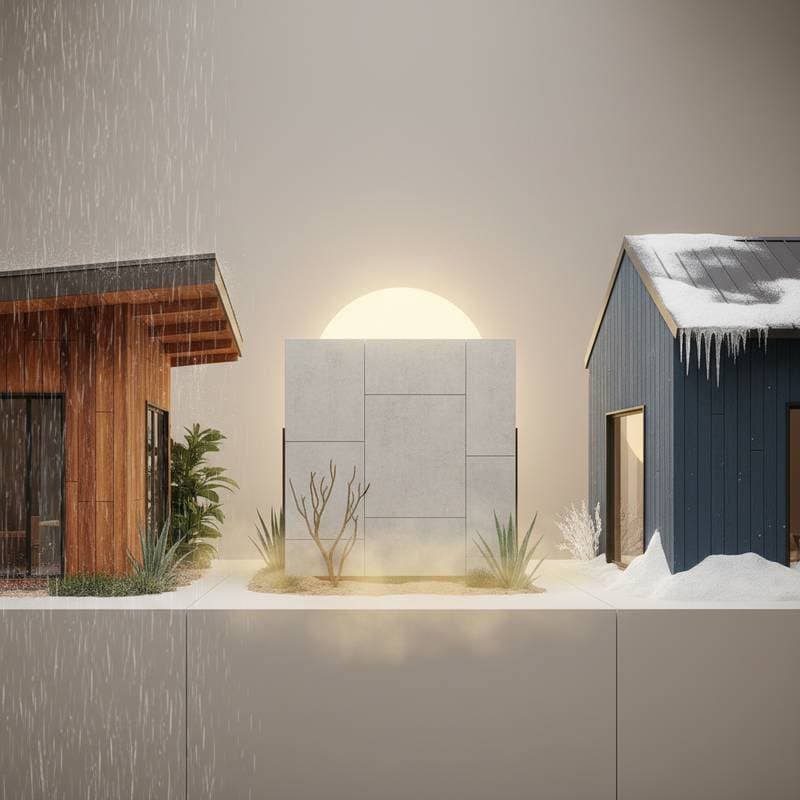 Featured image for Matching Siding Materials to Your Regional Weather