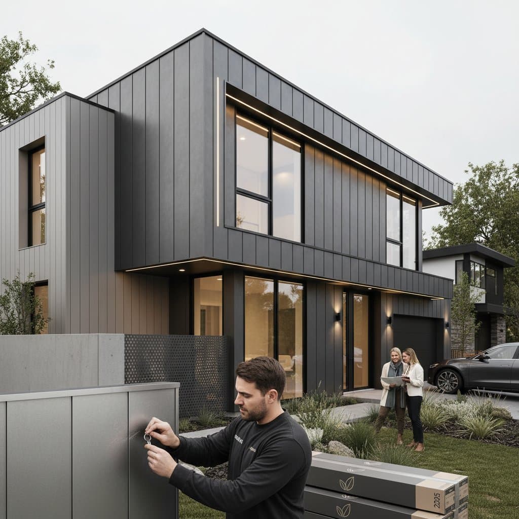 Featured image for Aluminum Siding Returns With Fire Codes and Decades-Long Finish