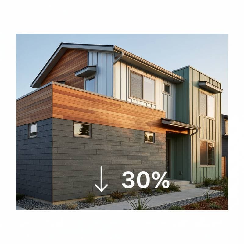 Image for Slash 30% Off Siding Costs with Recycled Materials