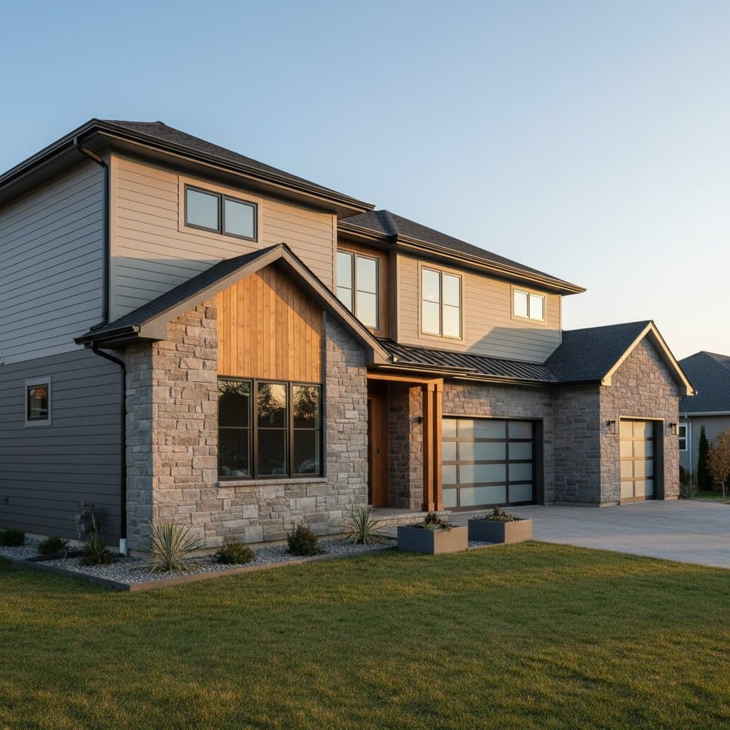 Image for Why Mixed-Material Siding Outperforms Single-Type Systems