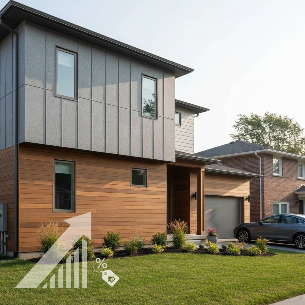 Featured image for Siding Materials That Return 95% at Resale in 2026
