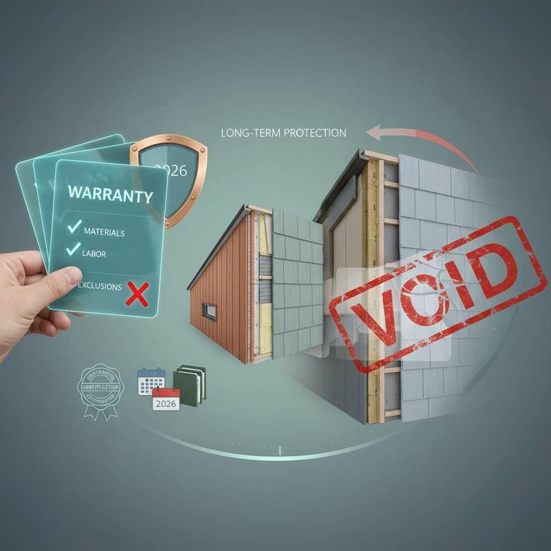 Featured image for What Siding Warranties Actually Cover in 2026