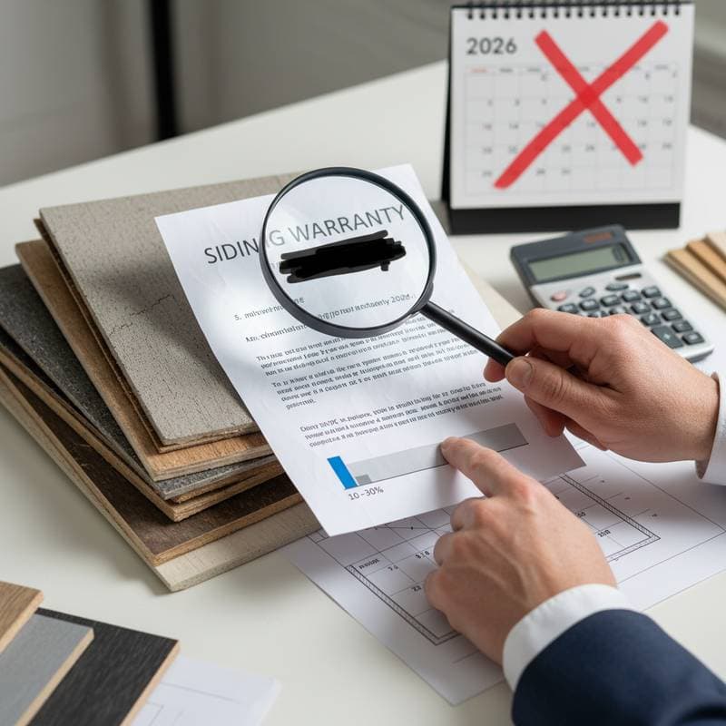 Featured image for Siding Warranties Pay Only 10-30% of Real Costs