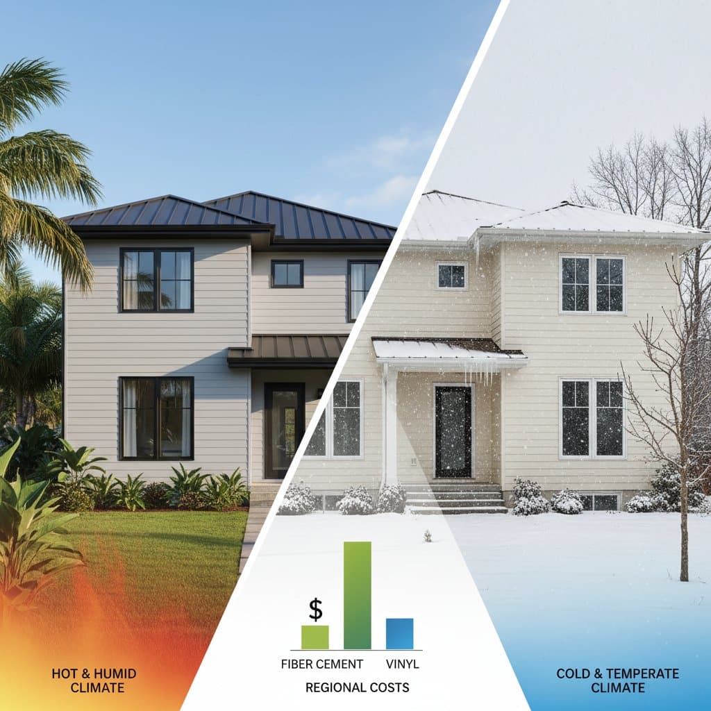Image for Fiber Cement vs Vinyl: Which Survives Your Climate
