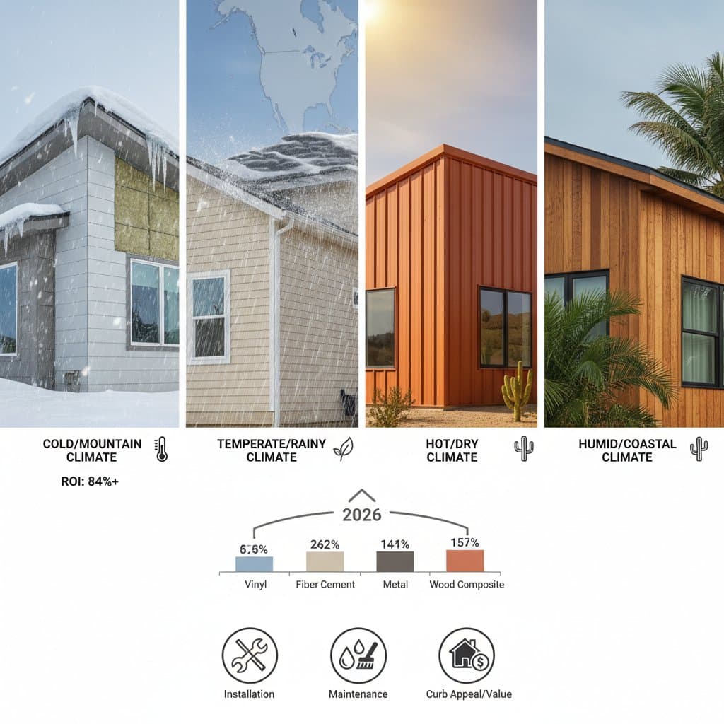 Image for Siding ROI Hits 84% When Matched to Climate Zone