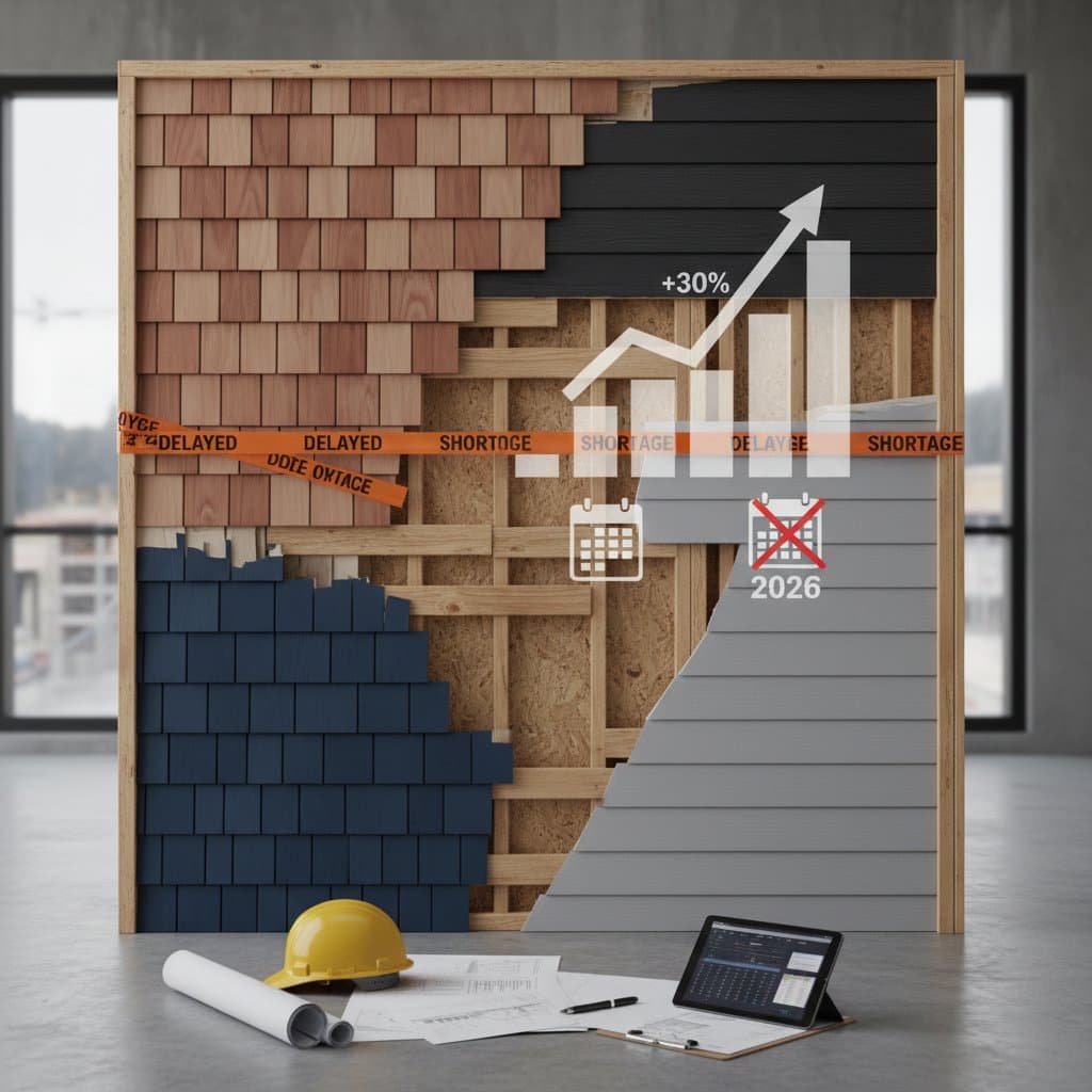 Image for 2026 Siding Shortage Could Raise Costs 30%