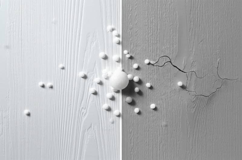 Featured image for Fiber Cement Crushes Vinyl in Hail Resistance