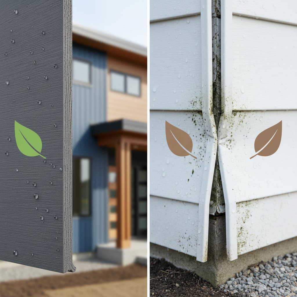 Featured image for Why Fiber Cement Resists Mold Better Than Vinyl