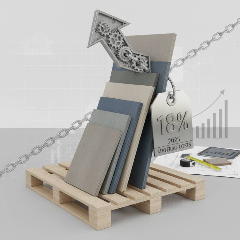 Featured image for Fiber Cement Prices Jump 18% on Material Shortage
