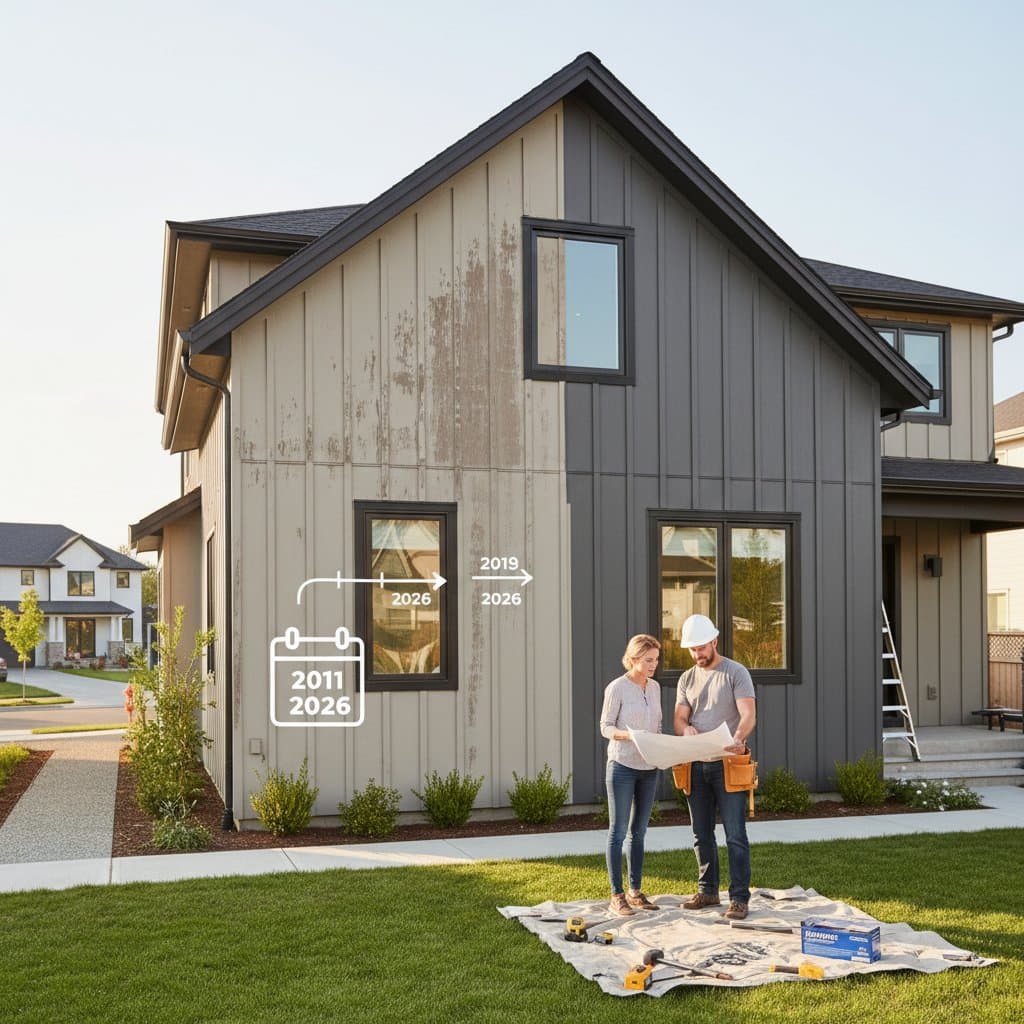 Featured image for Why 15-Year Siding Hits Replacement Point in 2026