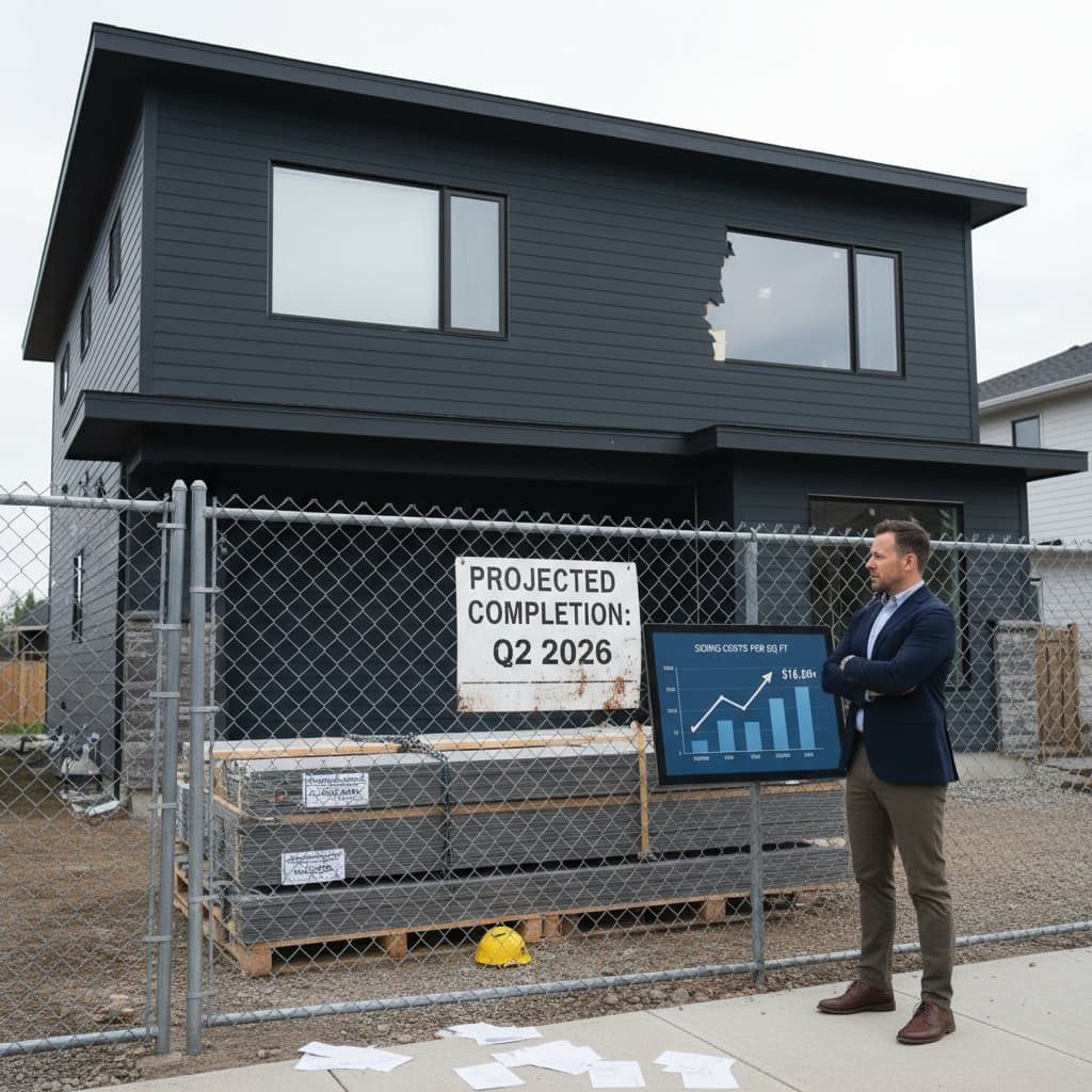 Featured image for Fiber Cement Shortage Adds $1-2 Per Square Foot in 2026