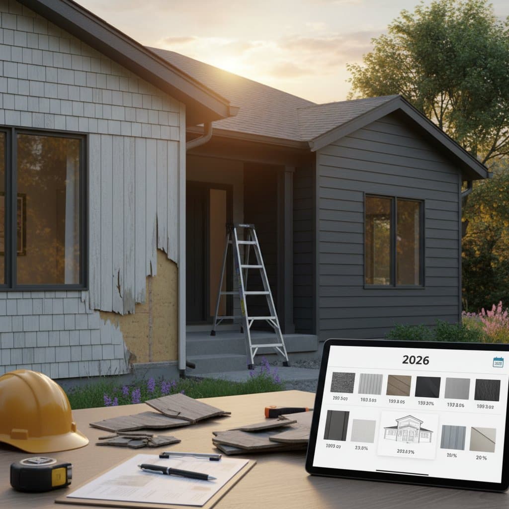 Featured image for Repair or Replace Siding: Cost Breakdown for 2026