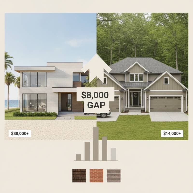 Featured image for Regional Siding Price Gaps Now Hit $8,000 in 2026