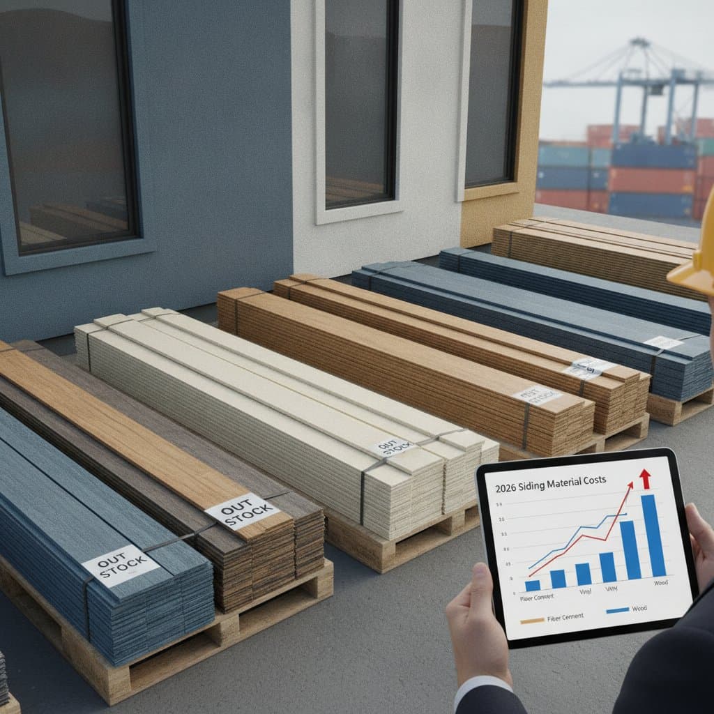Featured image for Which Siding Materials Cost More in 2026 Shortages