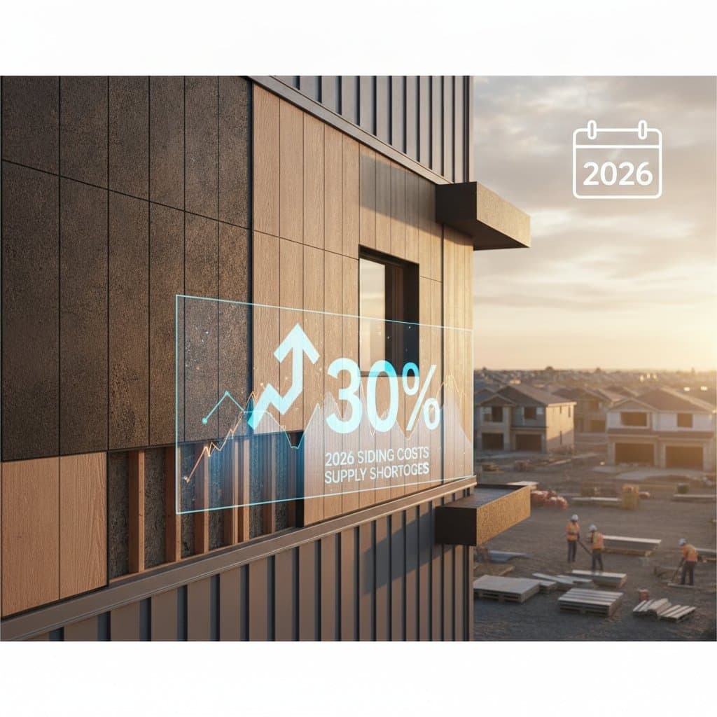 Featured image for 2026 Siding Shortages Expected to Raise Prices 30%